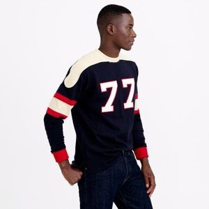 Ebbets Field Flannels × J.Crew New York Yankees Vintage Knit Wool Jersey Med